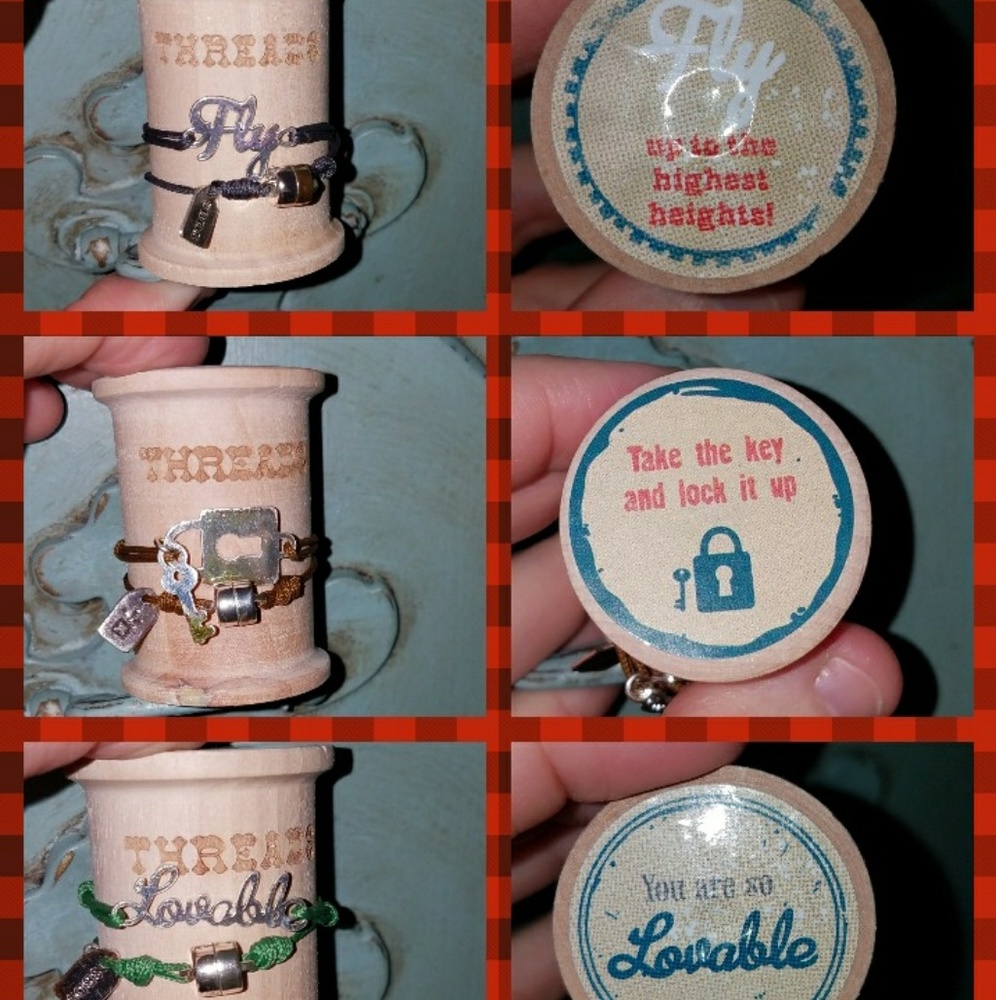 NIP THREADS brand Wrap Around Bracelets